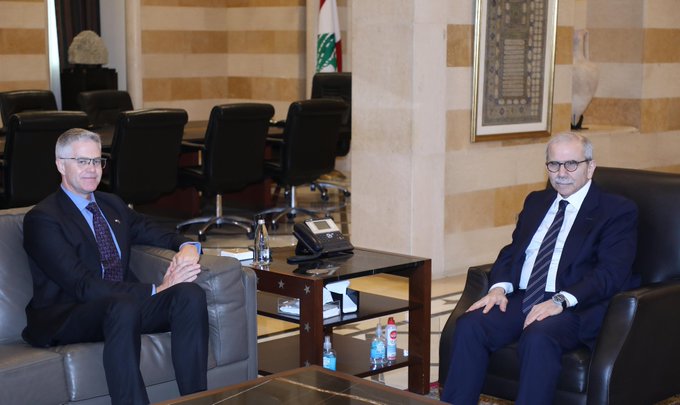 سلام استقبل سفير استراليا في لبنان