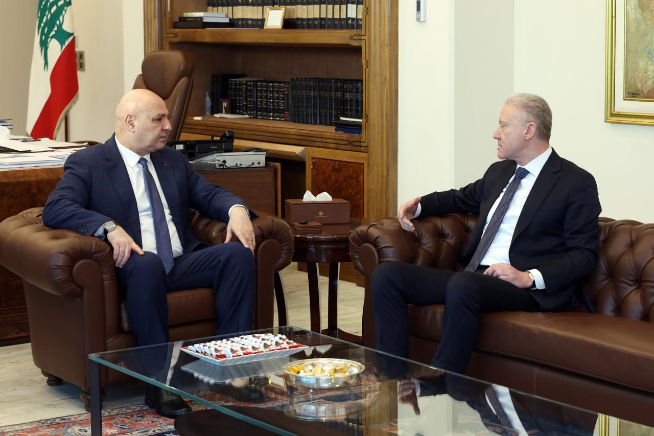 الرئيس عون يبحث مع وزير الخارجية تطورات الأوضاع المحلية والإقليمية