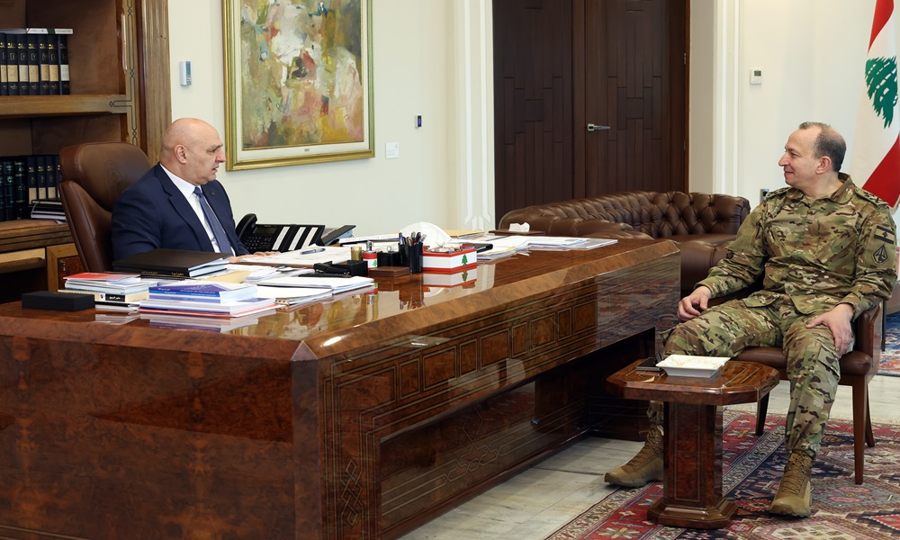 هيكل في بعبدا… والأوضاع الأمنية محور البحث