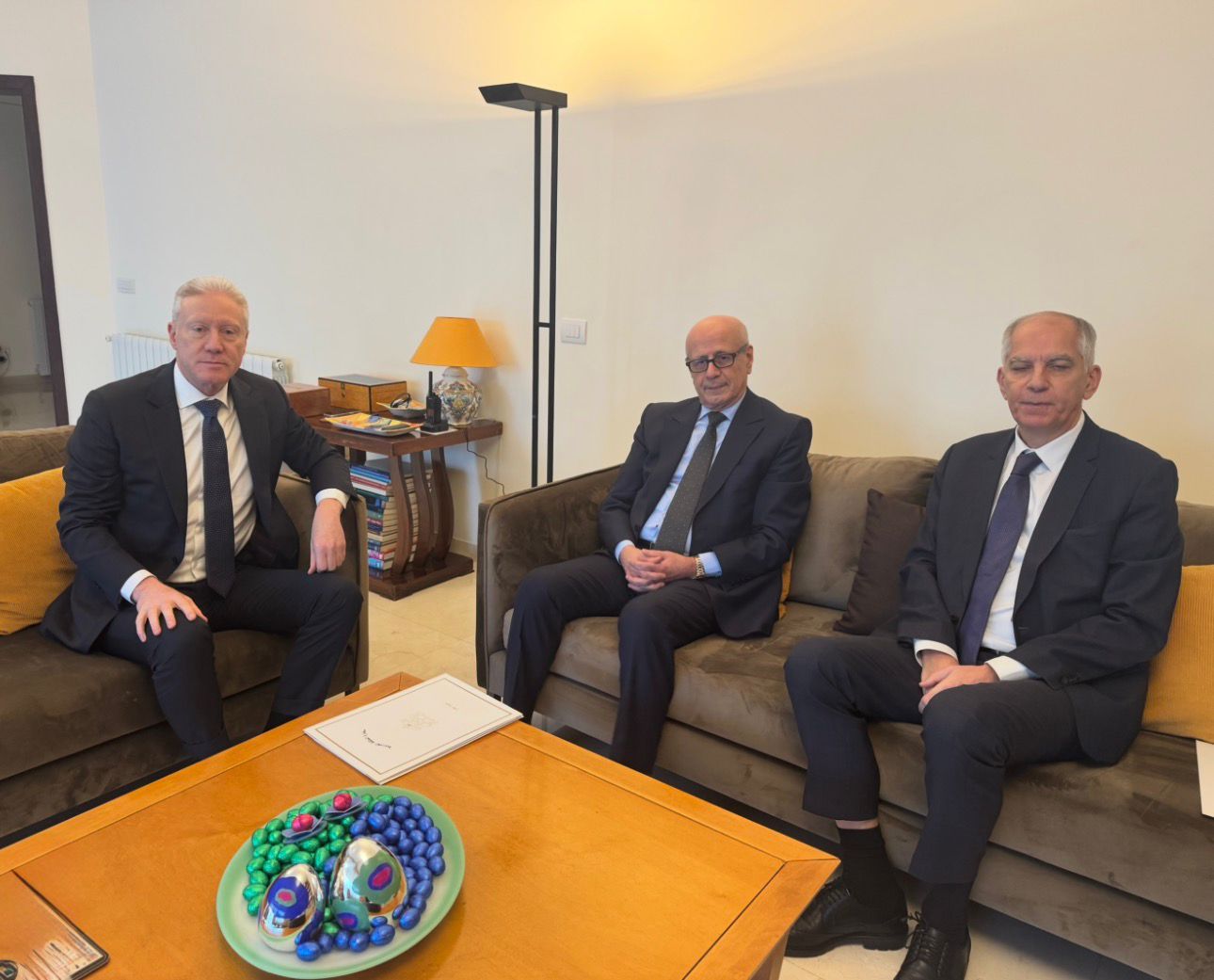 رجي استقبل سفيري فرنسا و المملكة المغربية