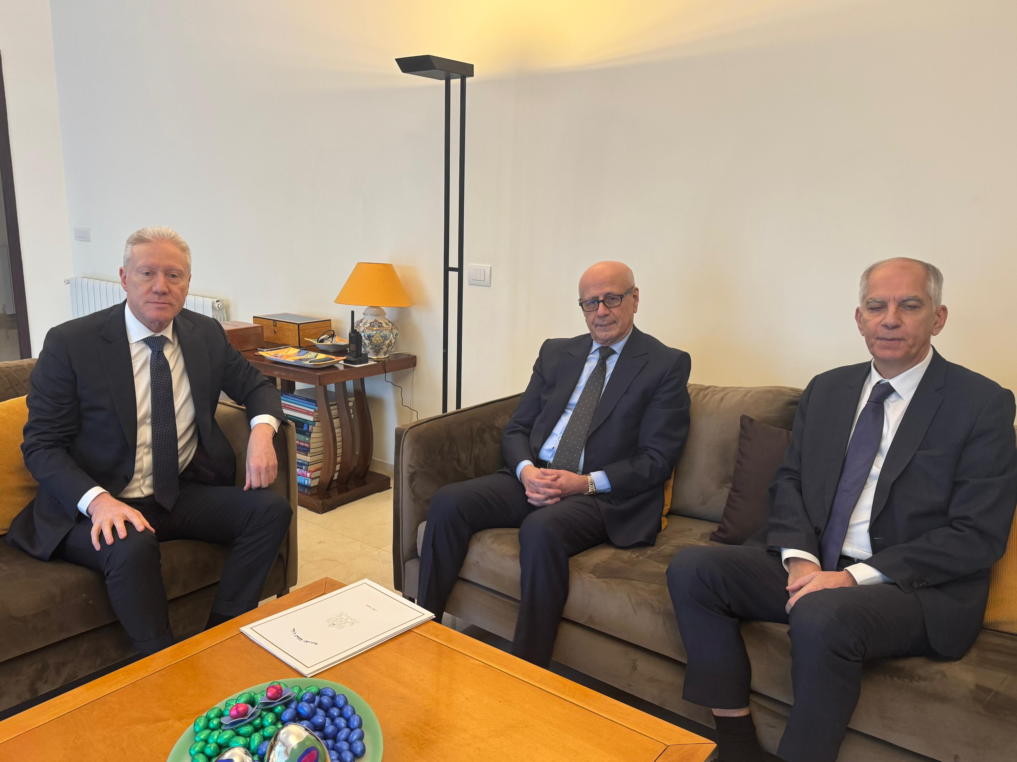 رجي استقبل سفيري فرنسا و المملكة المغربية