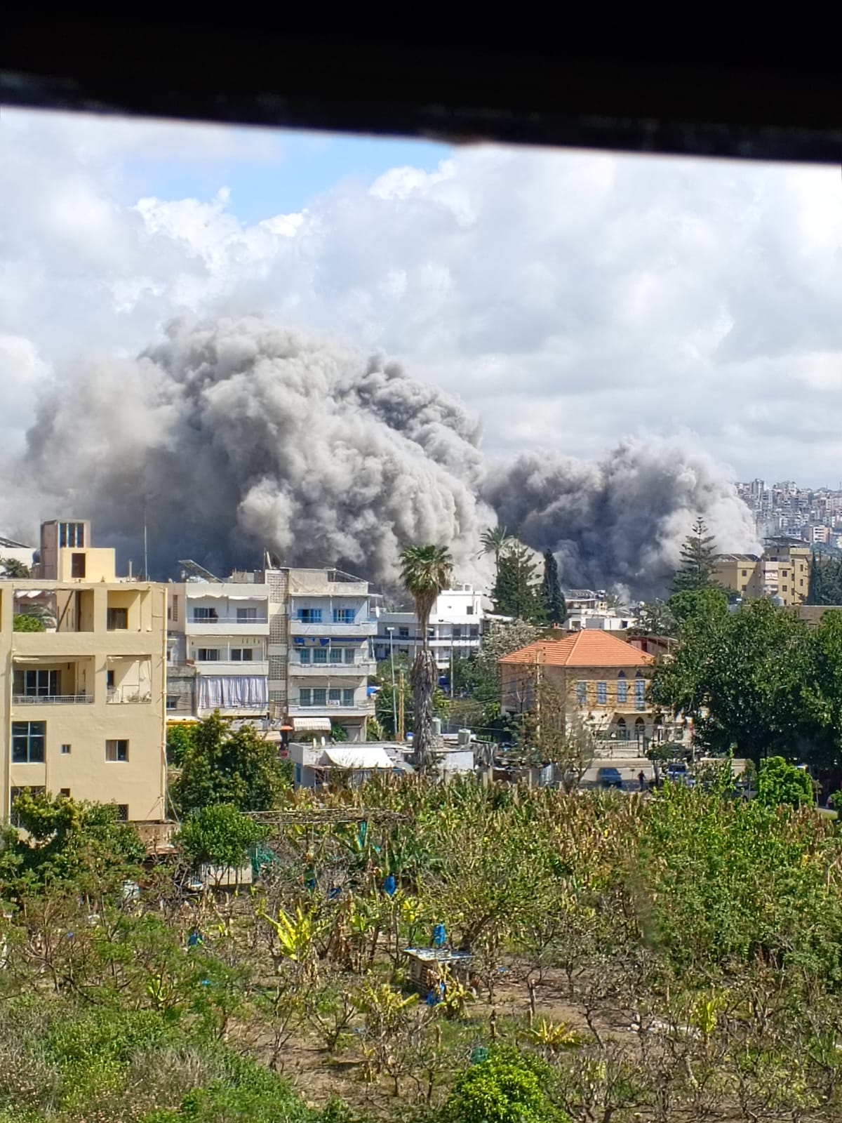 غارة إسرائيلية على مدينة صيدا