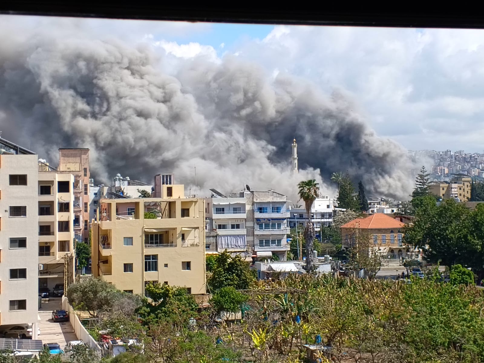 غارة إسرائيلية على مدينة صيدا