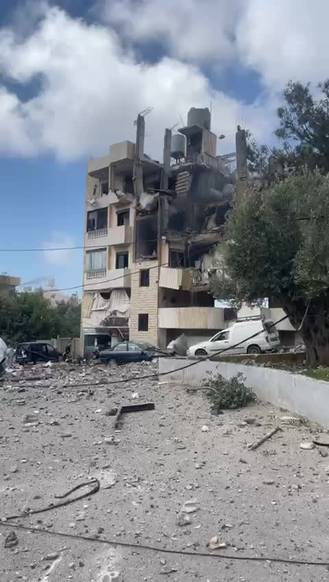 غارة إسرائيلية على بشامون