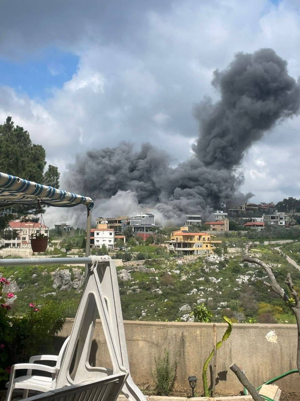 غارة إسرائيلية على ساحة إركي