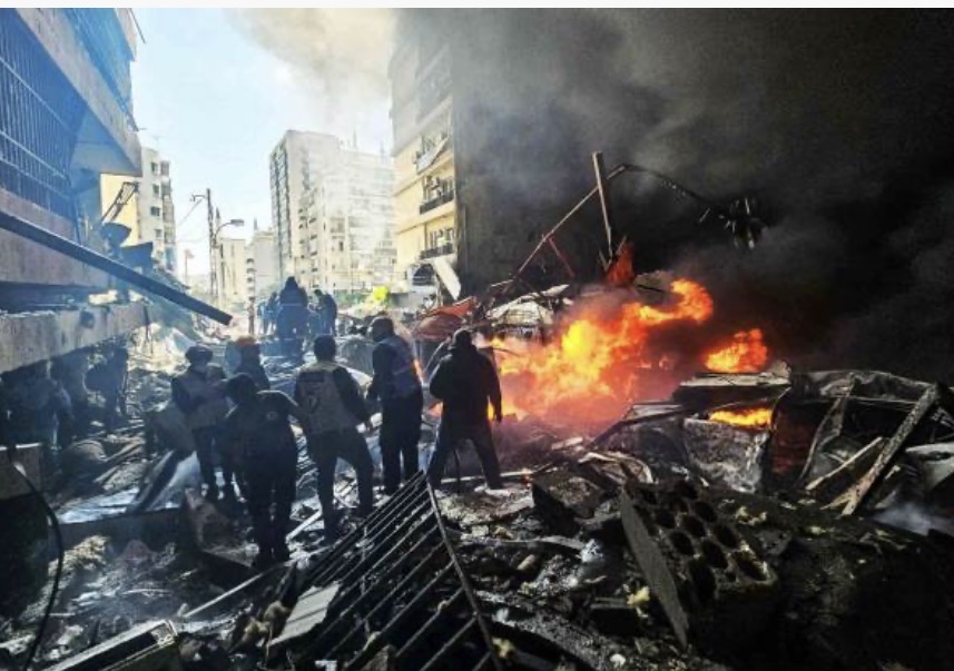 بيروت تحت القصف: همجية اسرائلية بلا ضوابط<br />
تل أبيب تتجاوز الخطوط الحمراء... ومجازر تحصد المئات