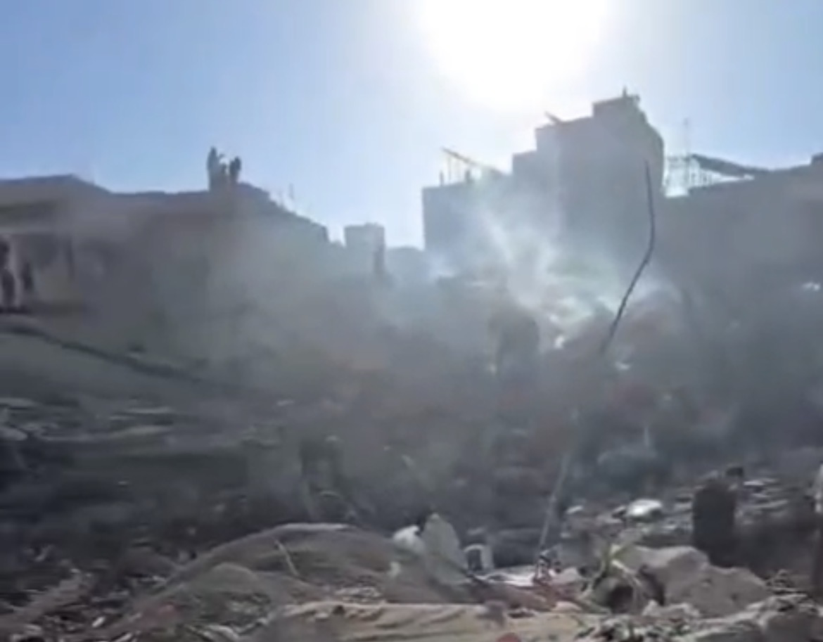 ارتقاء مواطنين في غارة إسرائيلية على حي سكني في الزرارية