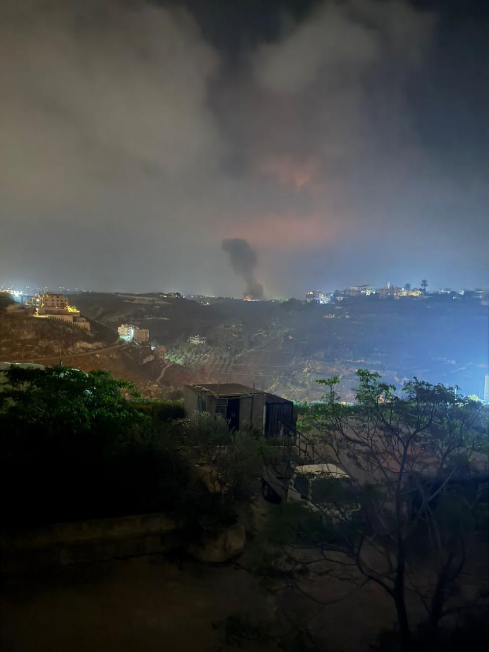 غارات إسرائيلية تستهدف بلدات في جنوب لبنان