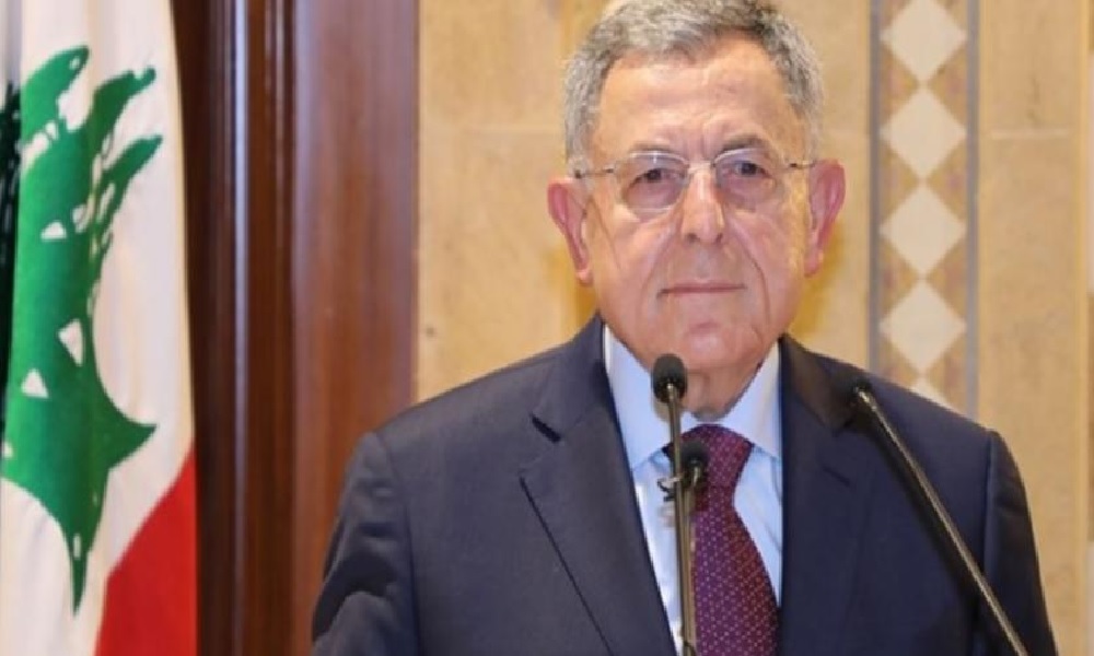 السنيورة: تماسك الجبهة الداخلية أساسي