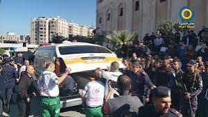 انطلاق موكب تشييع ضحايا بلدة صور