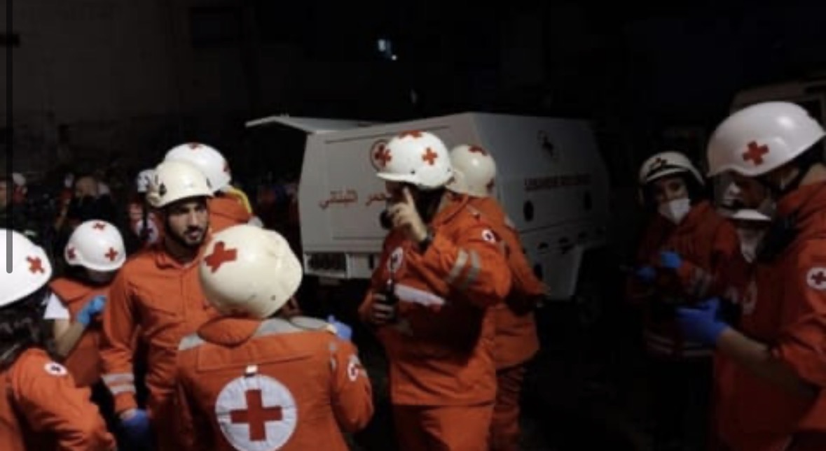 شهيد للصليب الأحمر في استهداف في بيت ياحون