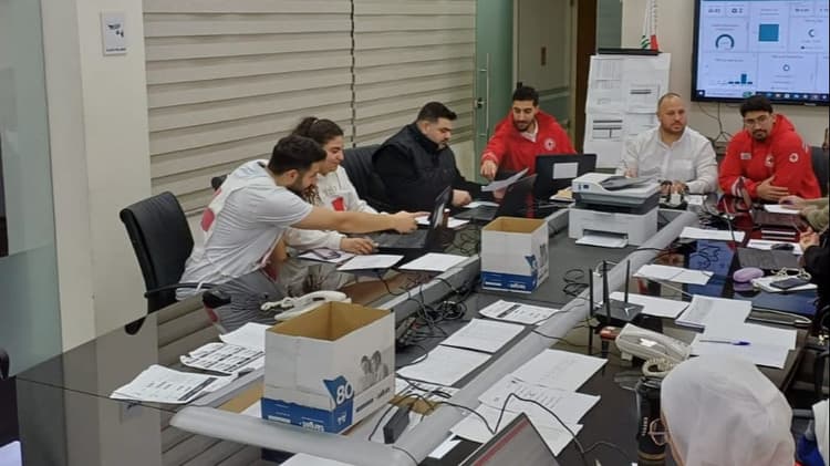 غرفة عمليات ادارة الكوارث جنوبا: 91 الف نازح في صيدا صور وجزين