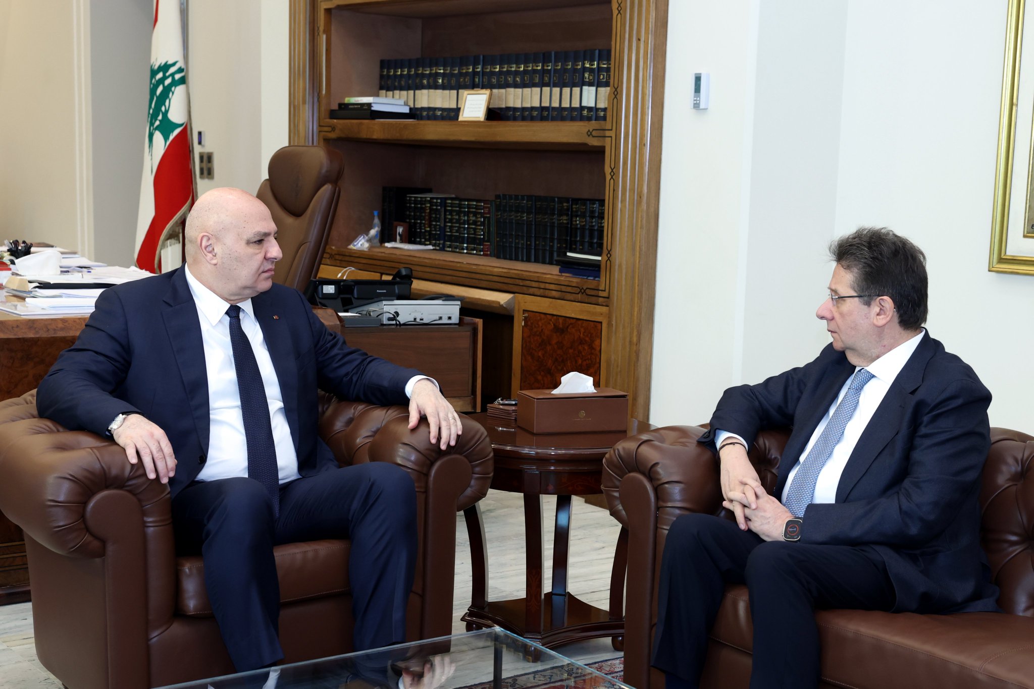 كنعان من بعبدا: لا حرب تخدم لبنان والإصلاحات مدخل لاستعادة الثقة والتسوية قريب