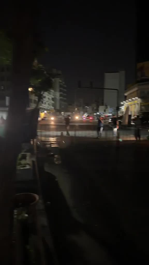 اطلاق نار كثيف وقذائف b7 ابتهاجا بوقف النار في الضاحية الجنوبية