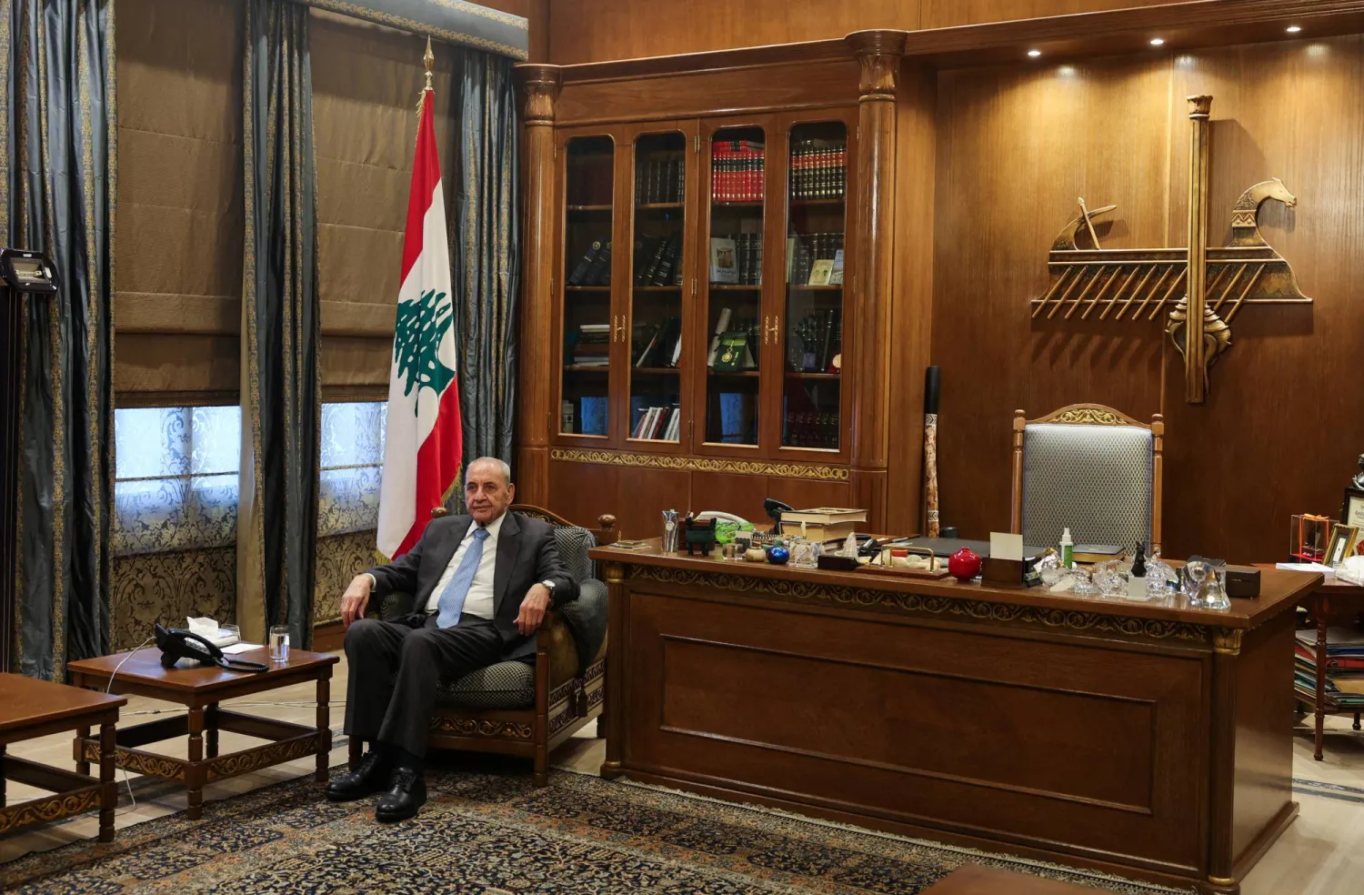 بري لـ«الشرق الأوسط»: اتفاق وقف النار خطوة إلى الأمام... ونرفض التفاوض المباشر
لن «يتسرع» بدعوة الأهالي للعودة وغير خائف على السلم الأهلي