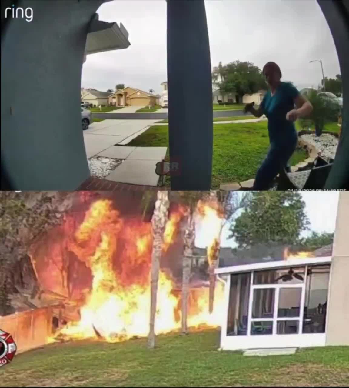 ضحية في اصطدام طائرة خاصة بمنزل في مقاطعة باسكو في فلوريدا