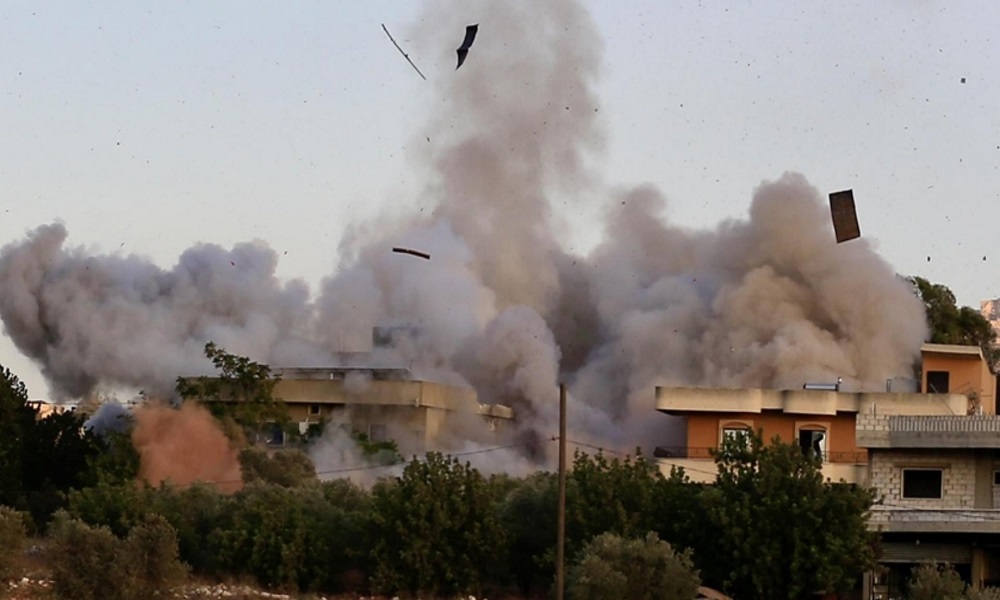 تنفيذ عملية نسف في بلدة القنطرة