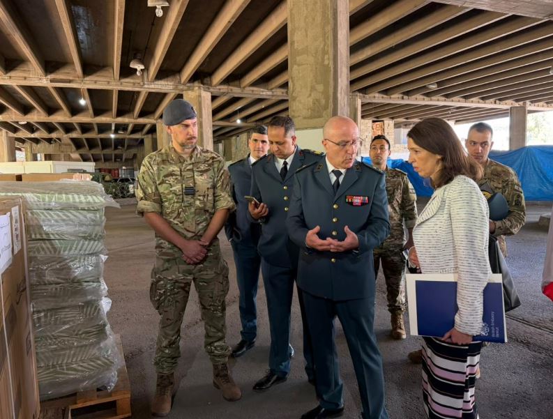 دعم بريطاني لعائلات الجيش اللبناني النازحة