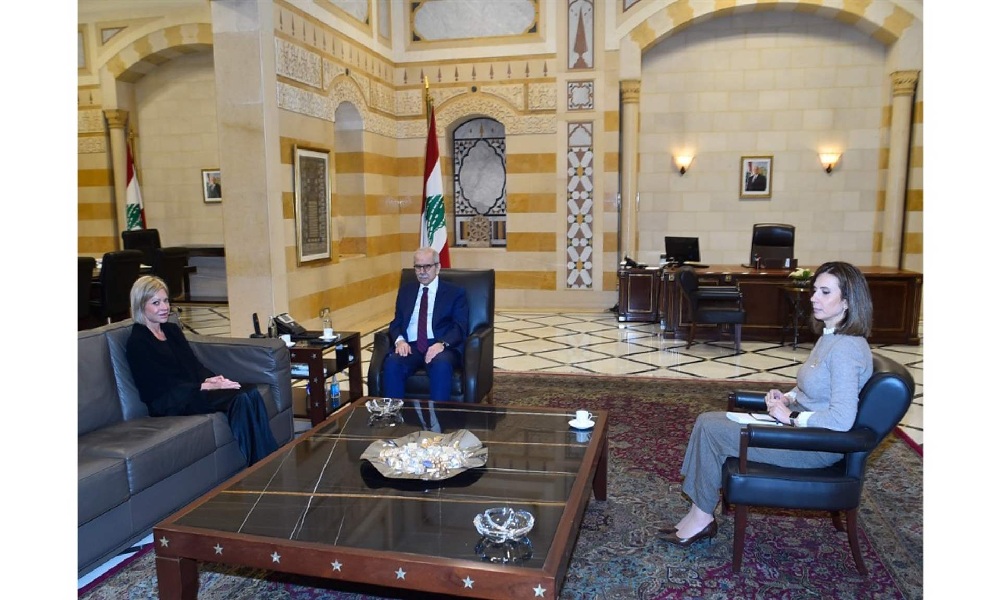 سلام عرض مع بلاسخارت ضرورة تثبيت وقف إطلاق النار