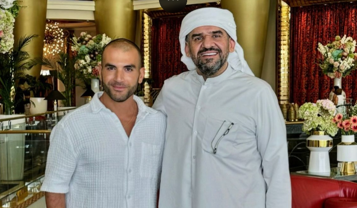 حسين الجسمي يرد على صورة مع بلوغر إسرائيلي