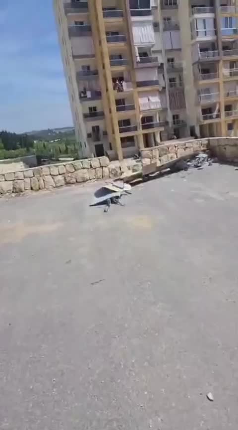 إسقاط مسيرة في مدينة صور