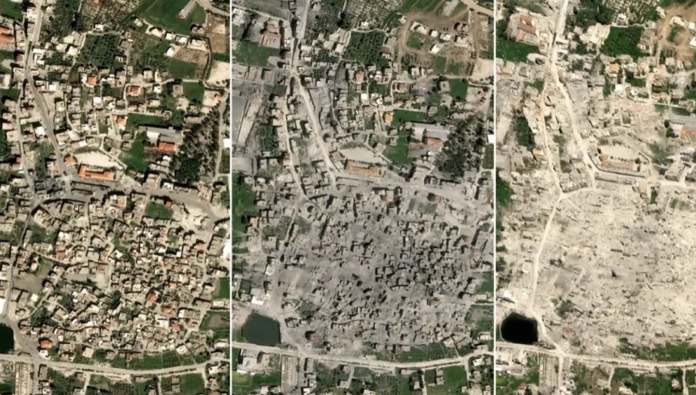 صور أقمار صناعية تكشف دمارًا واسعًا في قرى الجنوب: بنت جبيل وعيتا الشعب نموذجًا لعمليات الهدم الإسرائيلية