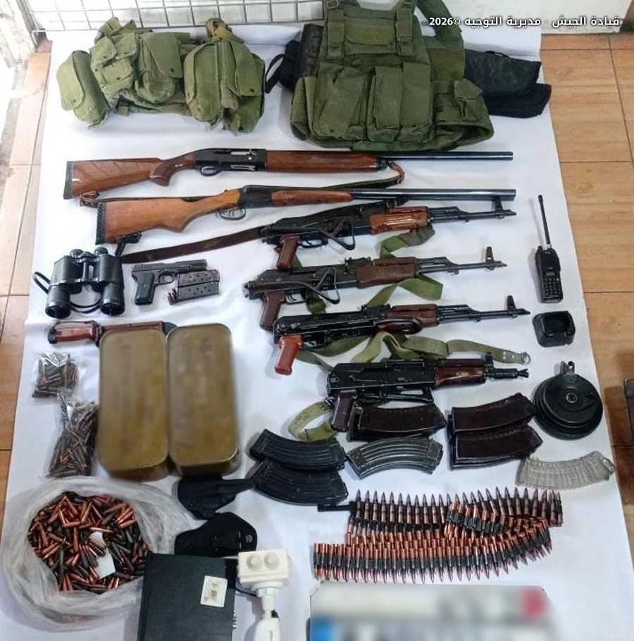 الجيش يوقف مطلوبين بجرائم مختلفة  من الشمال إلى بعلبك: إطلاق النار وحيازة أسلحة حربية