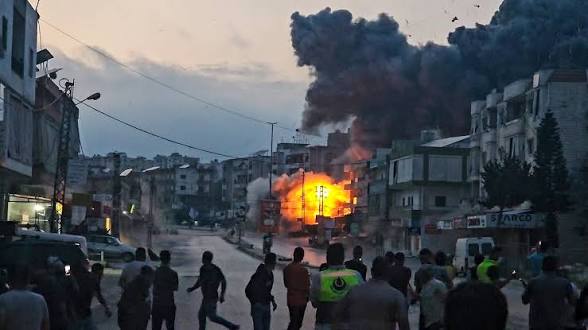 غارتان اسرائيليتان على بلدة حداثا