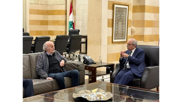 رئيس الحكومة استقبل جنبلاط وأبو فاعور