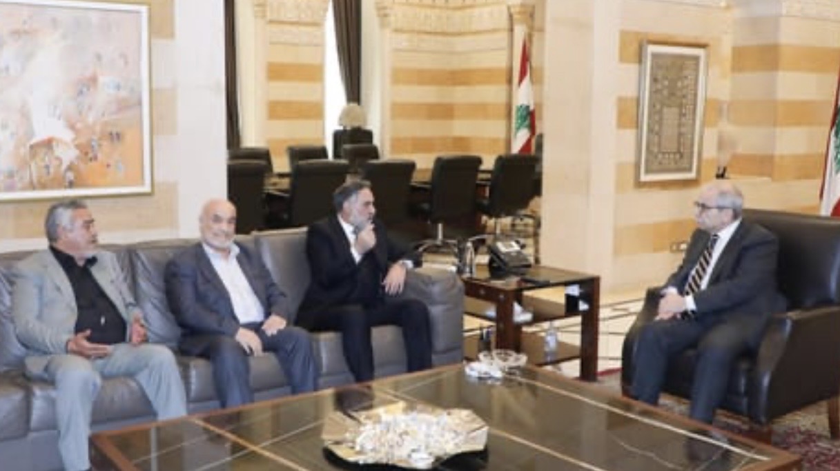 سلام استقبل وفداً من العشائر العربية في خلدة