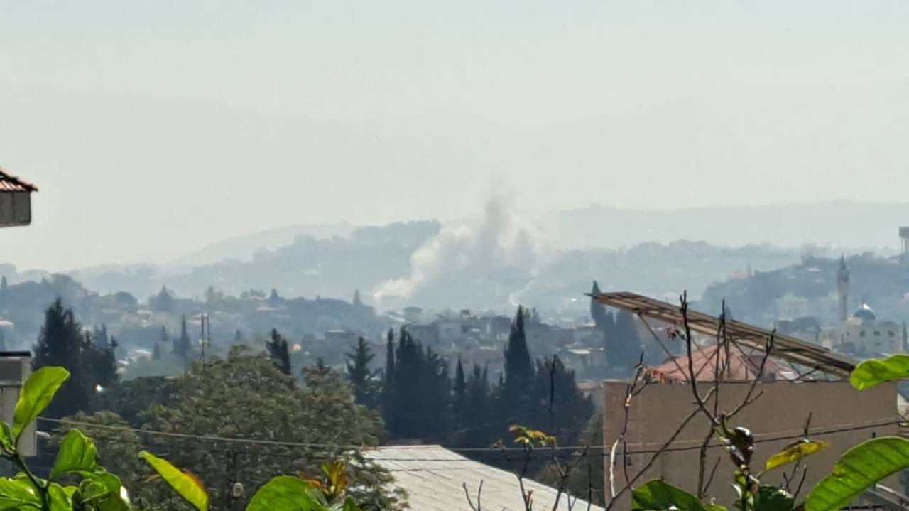 غارة على تول في النبطيه