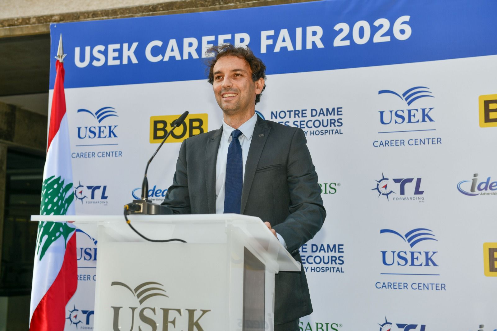 معرض الوظائف في جامعة الروح القدس - الكسليك: من منصة توظيف إلى فضاء حواري