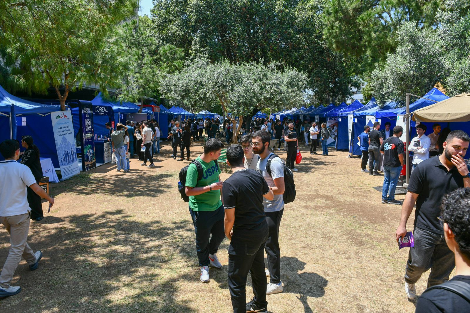 معرض الوظائف في جامعة الروح القدس - الكسليك: من منصة توظيف إلى فضاء حواري