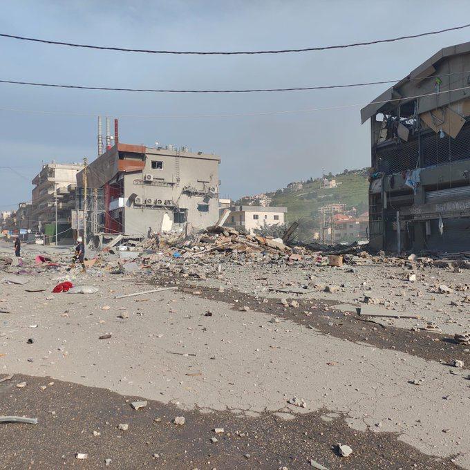 غارة جديدة استهدفت بلدة عبا في النبطية