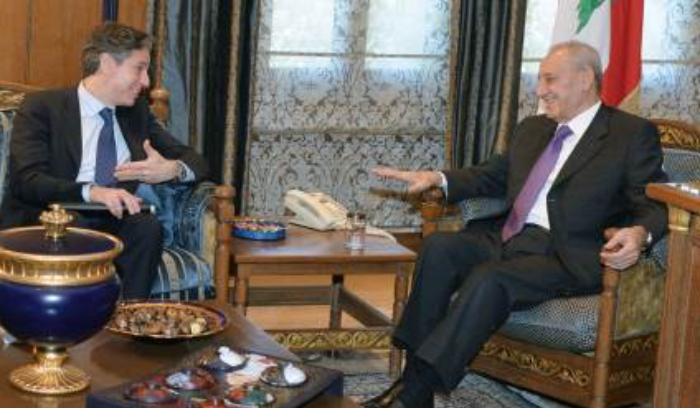 اتصال بريّ-بلينكن: الحل الديبلوماسي أسير الوقت والميدان