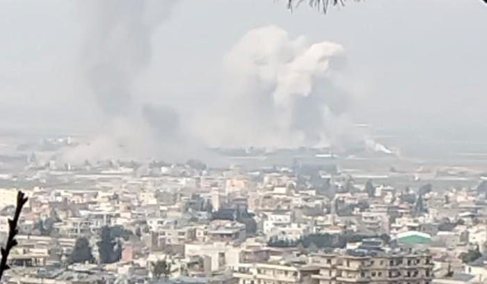 غارات عنيفة على بعلبك