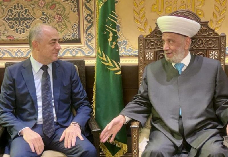 بو صعب بعد لقائه المفتي دريان: لقانون عفو عام عادل وقانوني