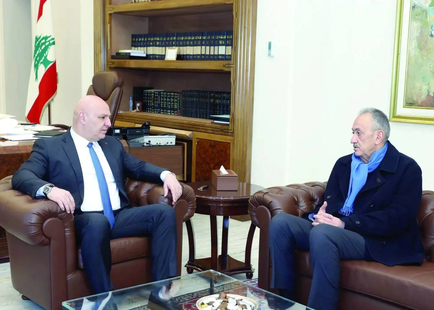 لبنان وإسرائيل يستعدان لأولى جلسات التفاوض المباشر الأسبوع المقبل<br />
تُعقد في واشنطن لوضع «اتفاق إطار» لخمس نقاط