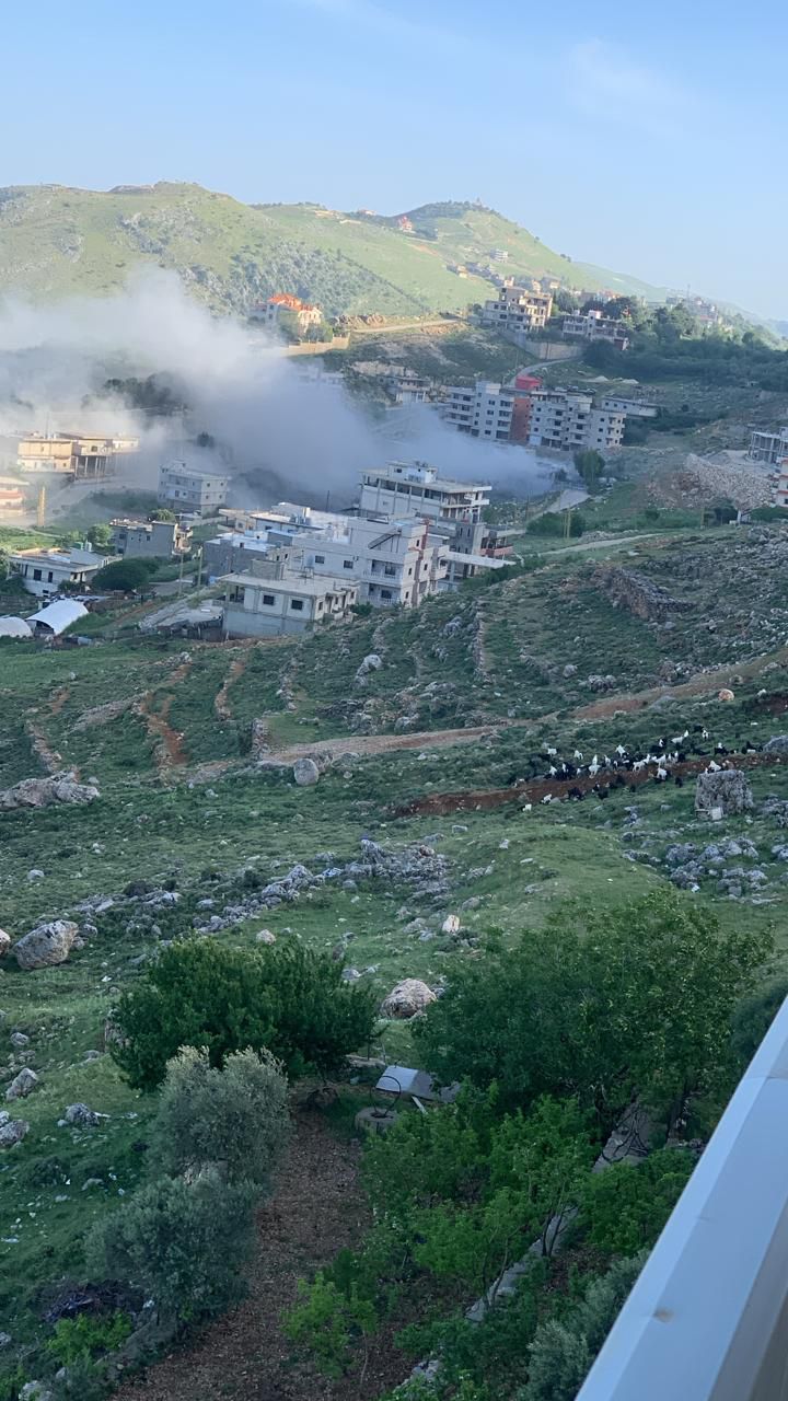 غارة إسرائيلية على مشغرة