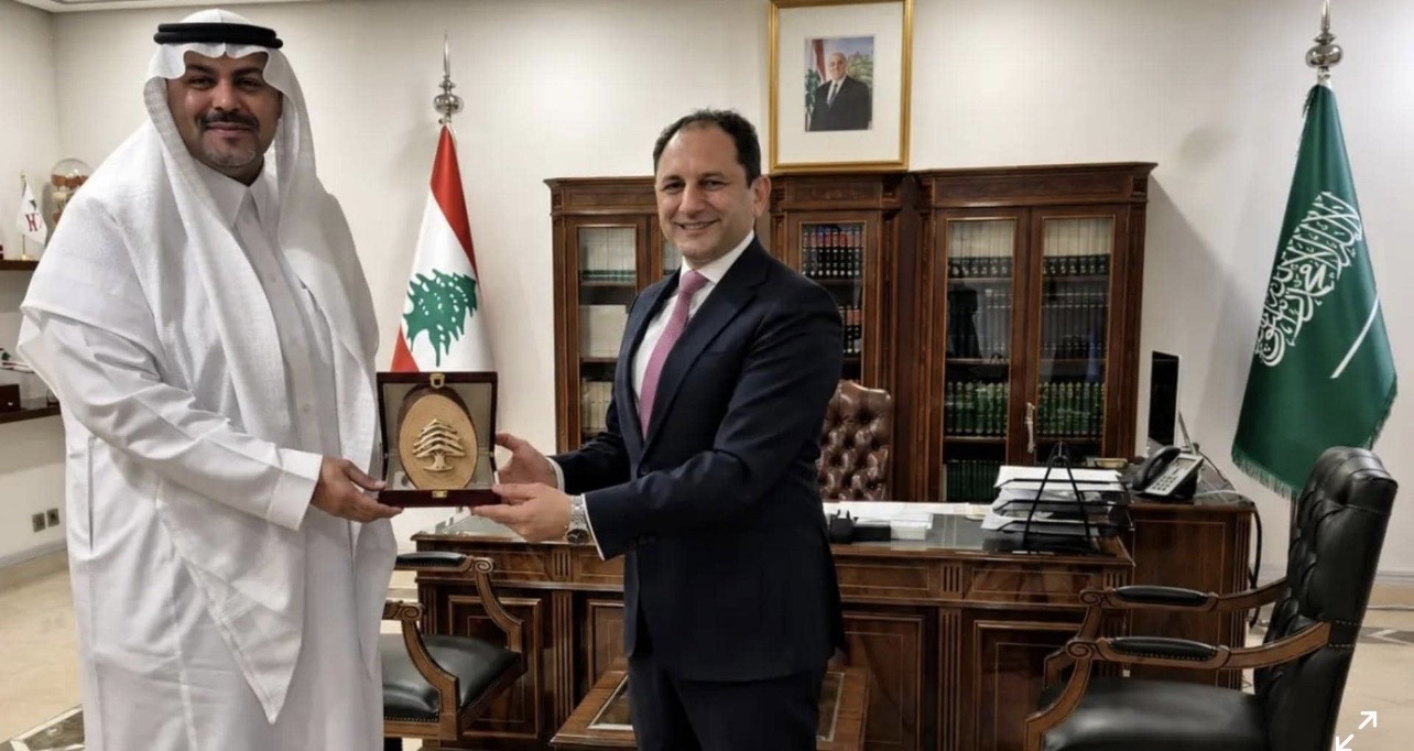 السفير السعودي الجديد التقى بالرياض سفير لبنان في المملكة
