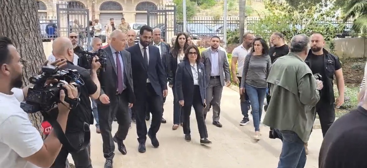 الوزيرة ااسيد في مرجعيون
