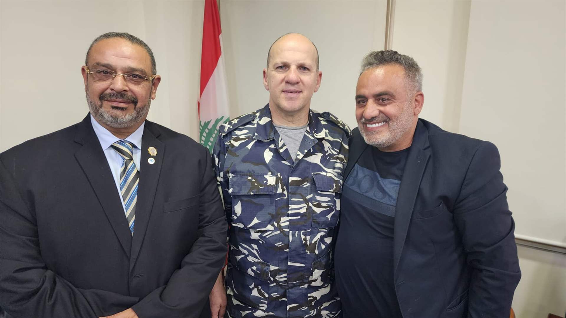 وفد تجمع عائلات طرابلس والشمال زار قائد شرطة بيروت