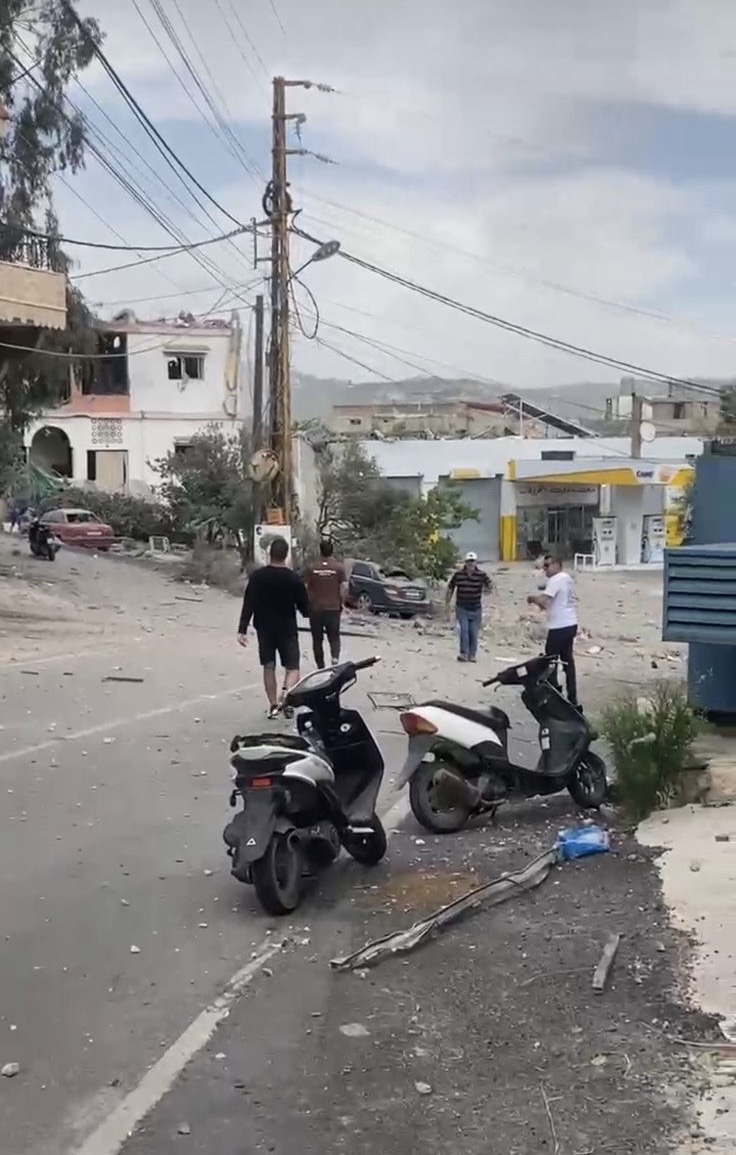 إصابات جراء غارة اسرائيلية على منزل في بلدة معركة