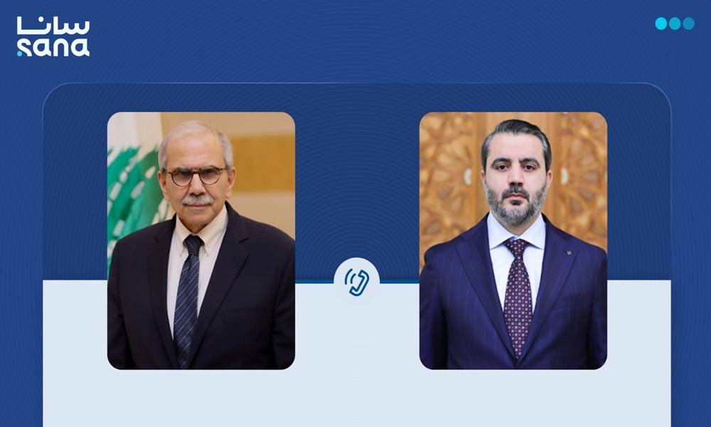 اتصال بين الشيباني وسلام لبحث التعاون اللبناني–السوري
