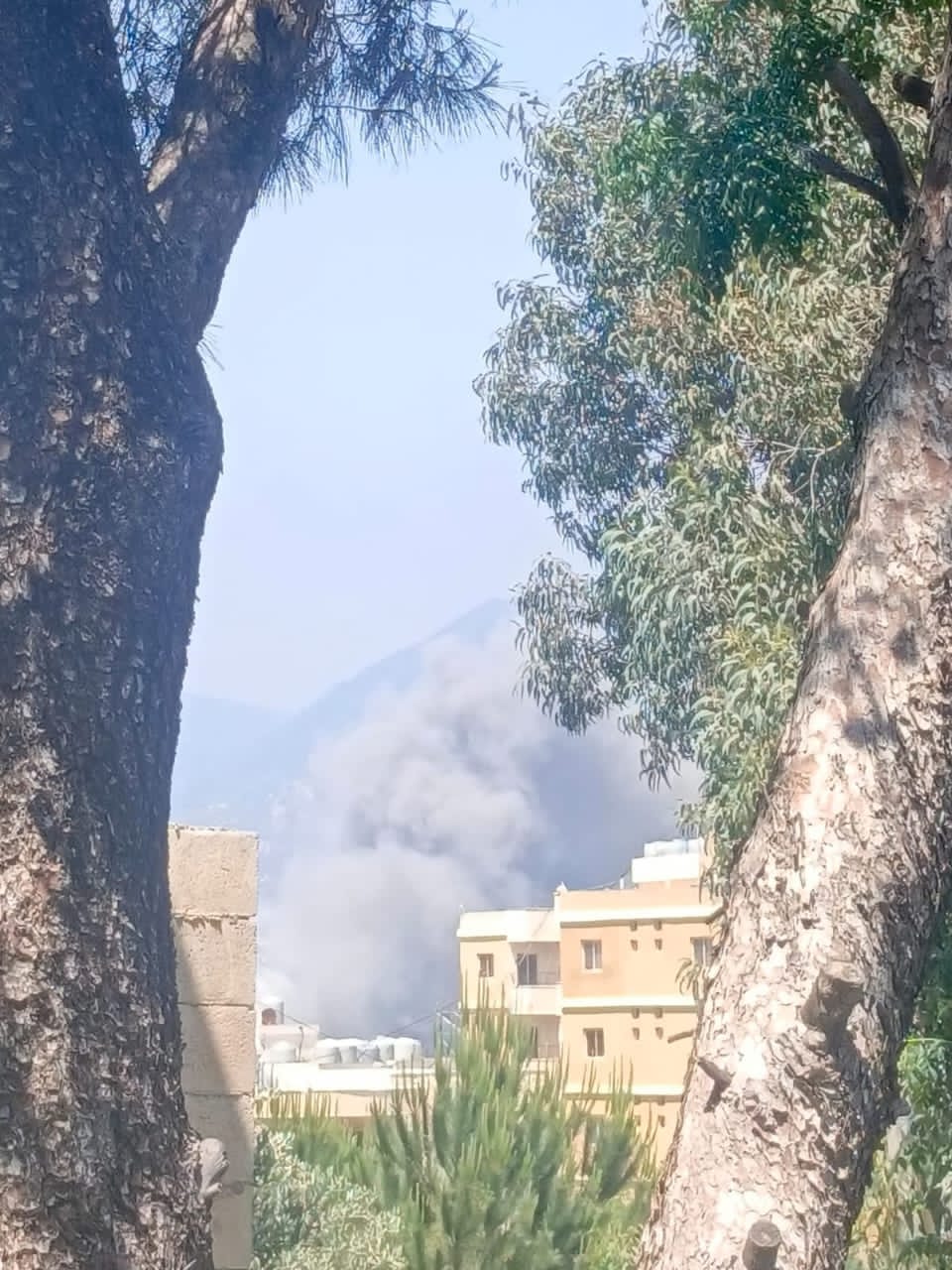 الطيران الحربي الإسرائيلي استهدف بلدة جرجوع
