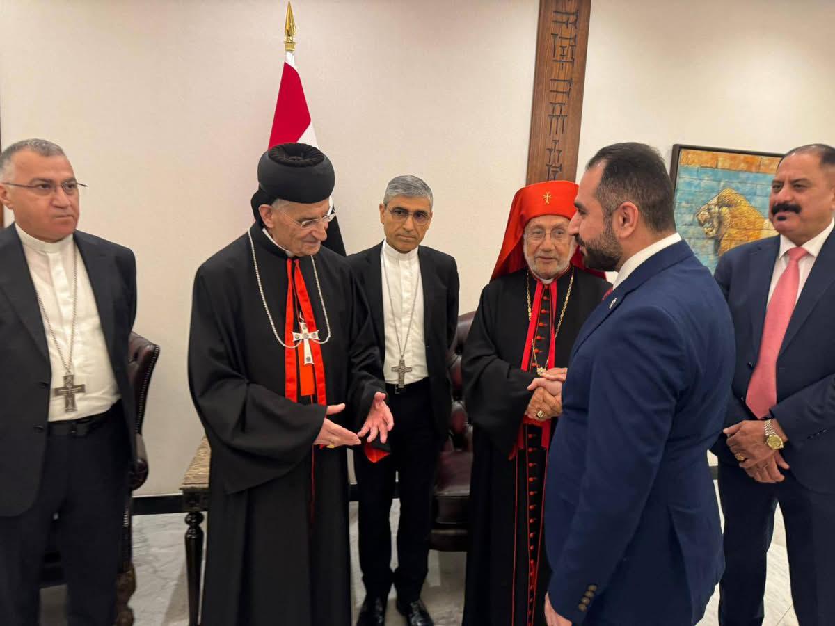 البطريرك الراعي وصل إلى بغداد