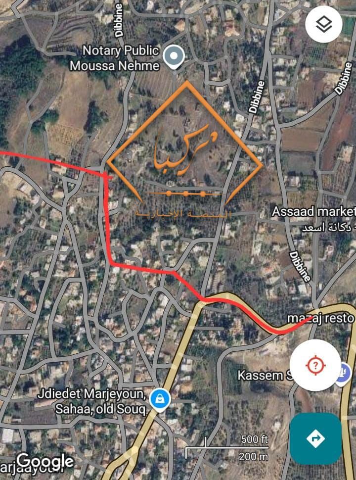 الجيش الإسرائيلي يوجّه تحذيرات لسكان مرجعيون بعدم التوجّه نحو دبين والمناطق الشرقية