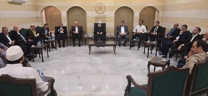 اجتماع النواب السنّة في دار الفتوى في طرابلس