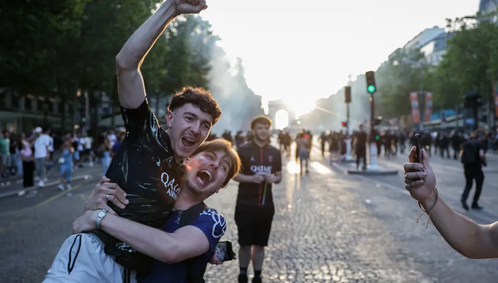 توقيف أكثر من 12 شخصاً في باريس خلال نهائي دوري أبطال أوروبا