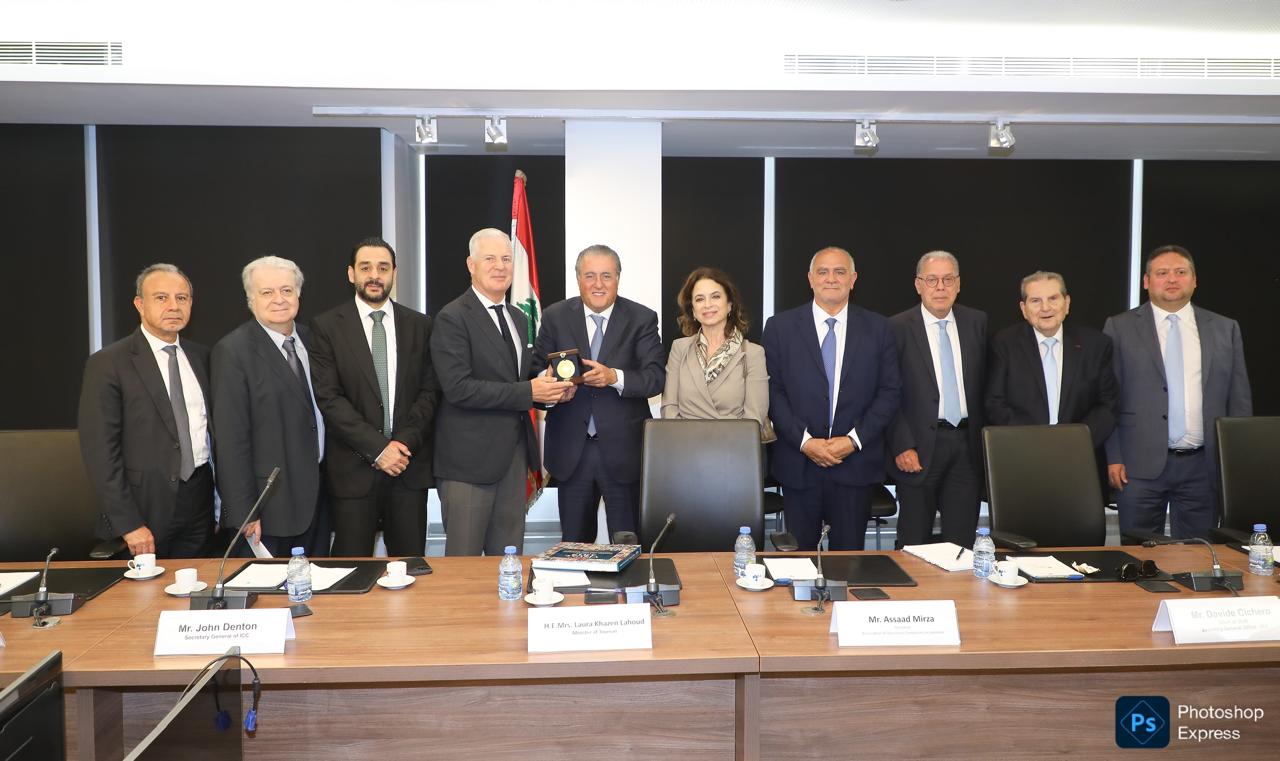 الهيئات الإقتصادية تبحث مع أمين عام غرفة التجارة الدولية 
تعزيز التعاون في مجالات تسهيل التجارة وتشجيع الاستثمار والسياحة المستدامة